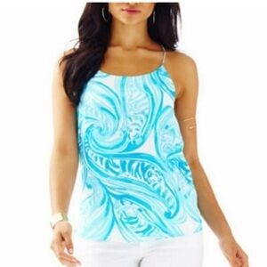 Lilly Pulitzer Sea Ruffles Belle Top